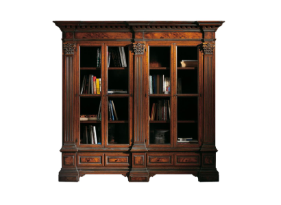 Medieval Style Wardrobe Display case Italian Furniture Cabinets Shelf Solid